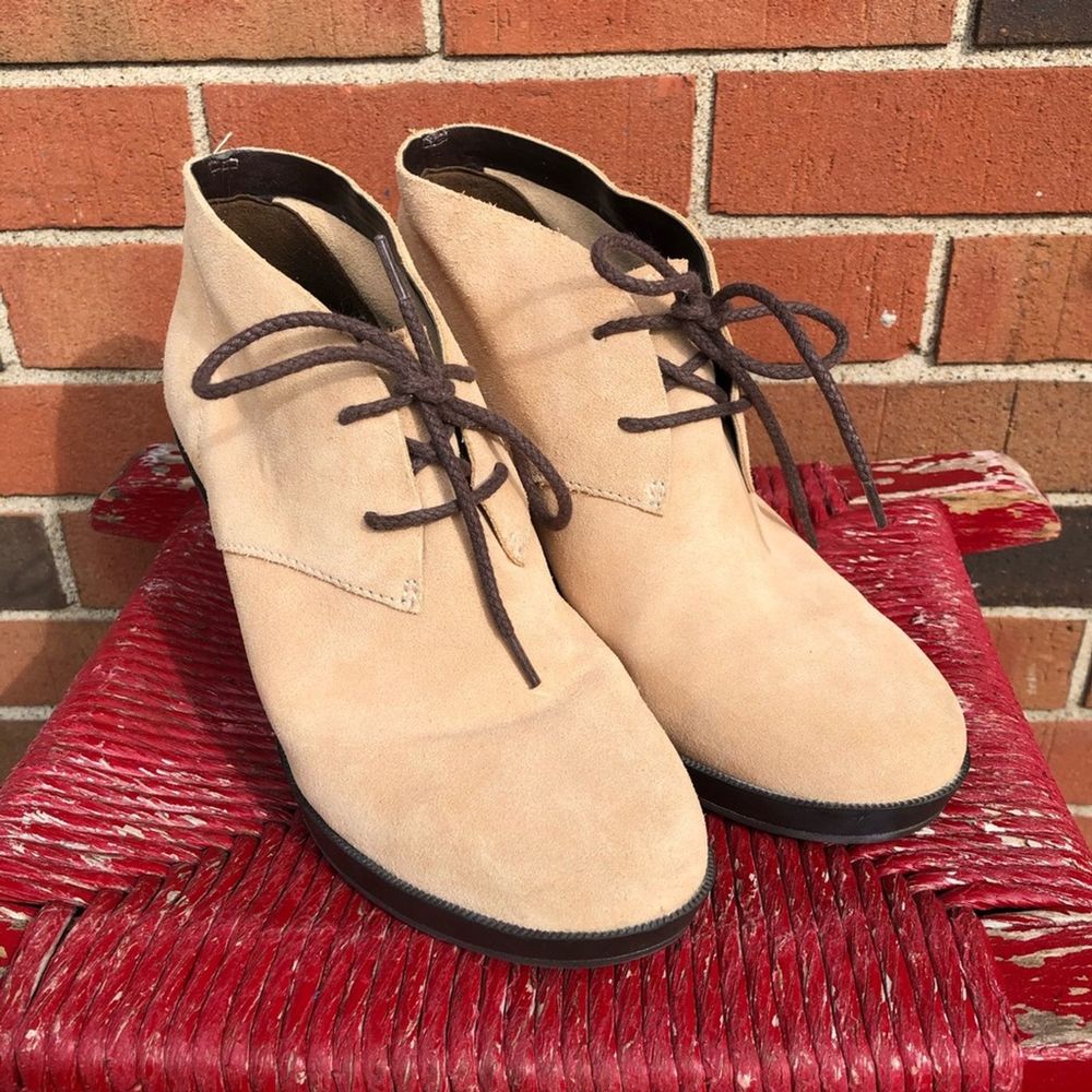 Cole Hann Britt Chukka Suede Wedge Boot